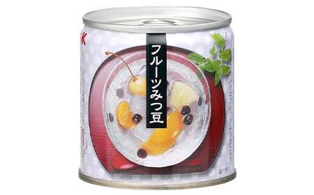 国分 和のスイーツ缶詰セット （牛乳寒天フルーツ入り 6缶 フルーツみつ豆 6缶） F2Y-4713