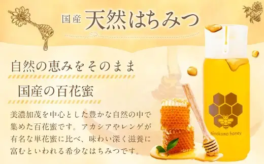 MINOKAMO HONEY はちみつ 1本（200g×1）