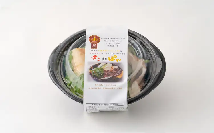 きりたんぽ鍋チンｄｅぽん(6コ入り) 【配送指定不可】　【105P1513】【白沢通園センター】