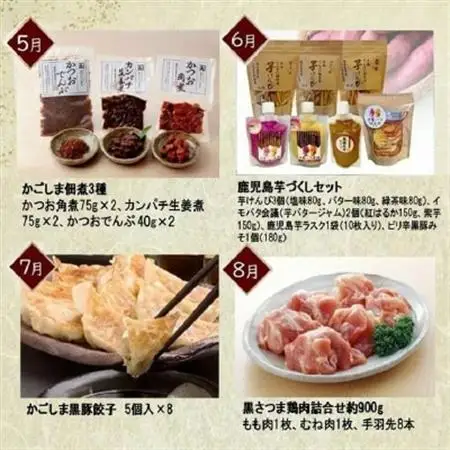 【発送月固定定期便】南九州市川辺うまいもん定期便全12回【配送不可地域：離島】【4014703】