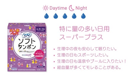 ソフィ ソフトタンポン スーパープラス 25個×4 雑貨 日用品 衛生用品 生理用品 