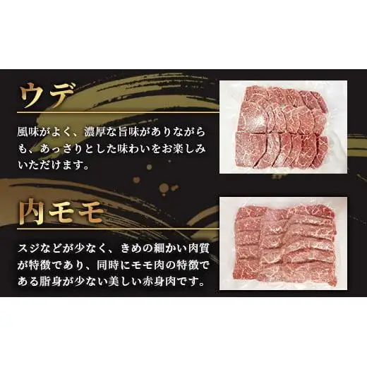 石垣島産 黒毛和牛 新里牛 赤身系焼き肉用 (300g×2) 合計600g（ウデ・ウチモモ・トウガラシから2つ）SZ-21