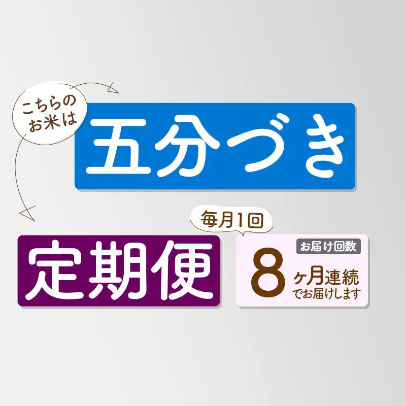 《定期便8ヶ月》【5分搗き】あきたこまち 10kg 秋田県産 令和7年産 こまちライン