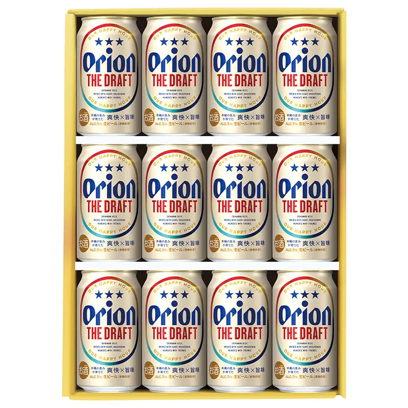 オリオンビール ザ・ドラフト ギフトセット 350ml×12本 化粧箱 【価格改定】