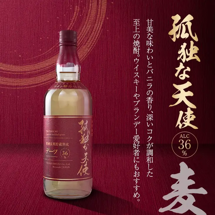本格焼酎 飫肥杉 原酒 孤独な天使 飲み比べ セット 合計2本_DC37-26