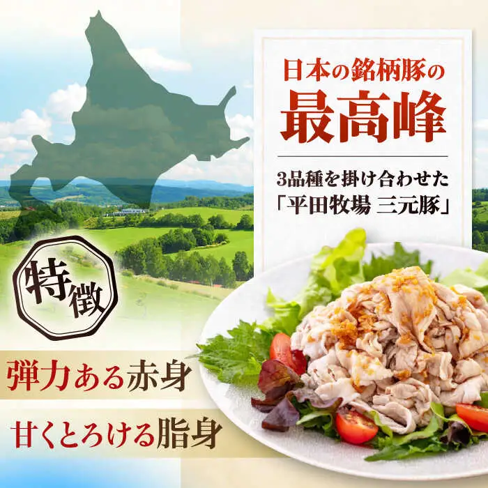 平田牧場 切り落とし 2kg (500g×4P)  豚肉 切り落とし 小分け [AJAP006]