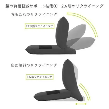 ZAGUN　フロアチェア　スラント2　ブラウン_雑貨・日用品 椅子・チェア・ソファ 家具・インテリア _【1463736】