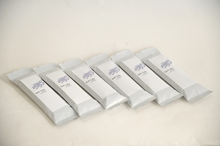 【予約受付：2026年11月下旬から発送】京丹波産ラベンダー バスソルト 50g 6個セット 入浴剤 京都 国産 植物エキス スキンケア ボディケア リラックス ラベンダー [010SNT001]