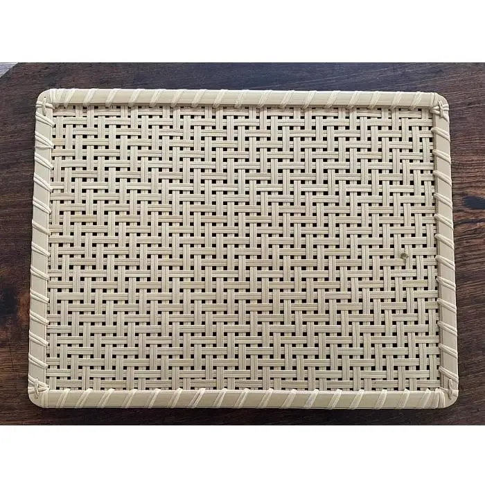 竹聲館　透かし網代のランチョンマット 30×40cm