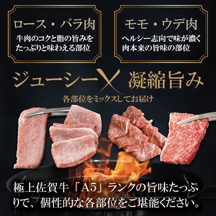 佐賀牛 焼肉 1,600g 焼肉 厳選部位 牛肉 D400-012