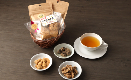 【徳之島産】 島のお菓子詰め合わせセット (たんかん紅茶・純黒糖・黒糖くるみ・やわらか黒糖) タンカン 紅茶 ティーパック おやつ お菓子 黒糖 C-15-N