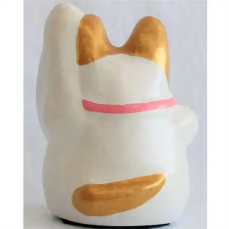 開運!招き猫ひーにゃん(別部湾1)左手ver AN17_猫雑貨 置物 猫グッズ ハンドメイド  開運  猫  まねき猫  招福  インテリア  お土産  ネコ_【1481631】