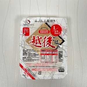 【たんぱく質調整食品】 1/12.5 越後ごはん 180g×20個 バイオテックジャパン 越後シリーズ 1V07018
