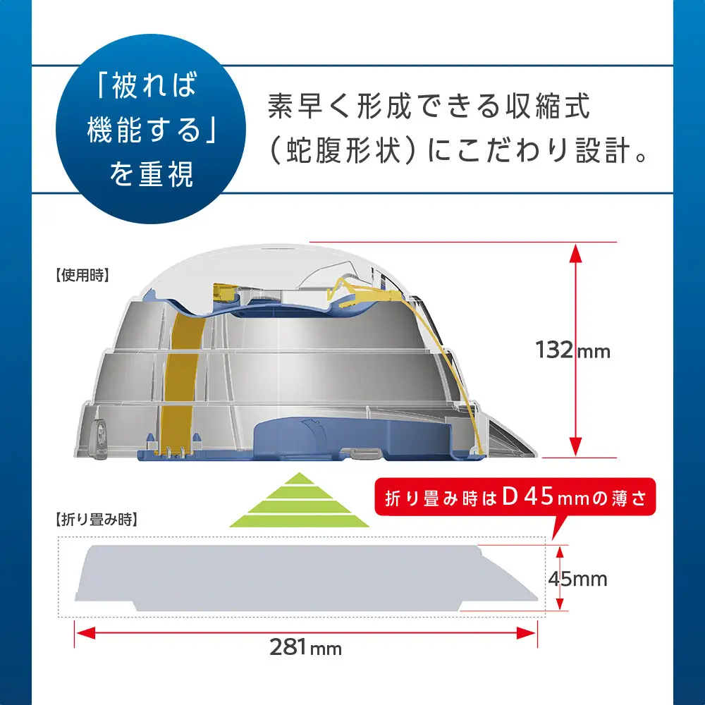 【ブルー】オサメット　3個セット