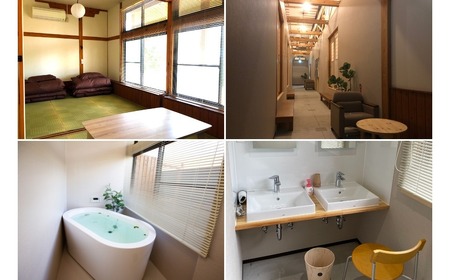 宿泊チケット ホップガーデンロッジ 2名様 風呂付 キャンプ 福島県 田村市