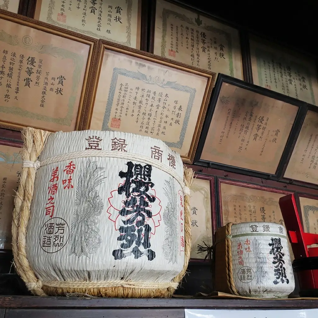 日本酒セット 純米大吟醸 櫻芳烈 本醸造 備中松山城 日本酒セット【1800ml×2本】