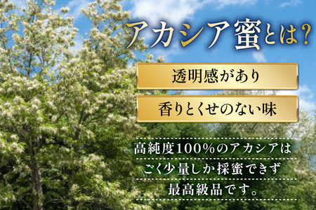 はちみつ 国産 アカシアはちみつ 500g りんごはちみつ 100g さくらんぼはちみつ 100g 各1本
