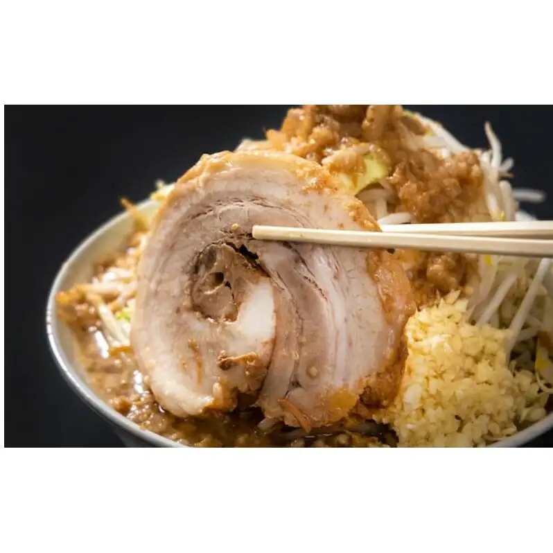 Gのみそ：4食セット お取り寄せ 「二郎系 ラーメン」 味噌とんこつ 麺類 豚 旨味 濃厚スープ 平打ち 太麺 絶妙 バランス 溶き卵 コク おじや 冷凍 トッピング ボリューム 