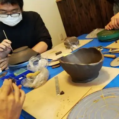 柿の木窯で焼く宝殿焼 手びねり陶芸ワークショップ【焼き物 伝統 歴史 手作り体験 陶器 オリジナル 兵庫県 高砂市】