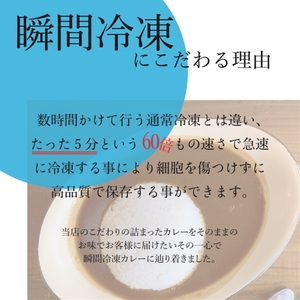 地元の小さな「NICONICO CURRY」で大人気のカレーが冷凍になって登場!ニコニコカレーの冷凍カレー 辛口 5食（電子レンジ対応）【冷凍食品 カレー 兵庫県 高砂市】