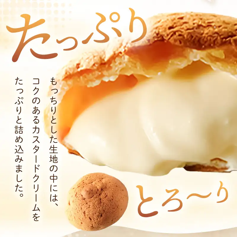 シュークリーム 羽二重もっちりシュー 8個 スイーツ お菓子 デザート [A-08218]