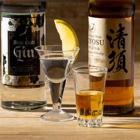 カートン入愛知クラフトジン40度・カートン入愛知クラフトウイスキー45度2本セット_酒・アルコール     酒・アルコール ウイスキー  _【1115190】