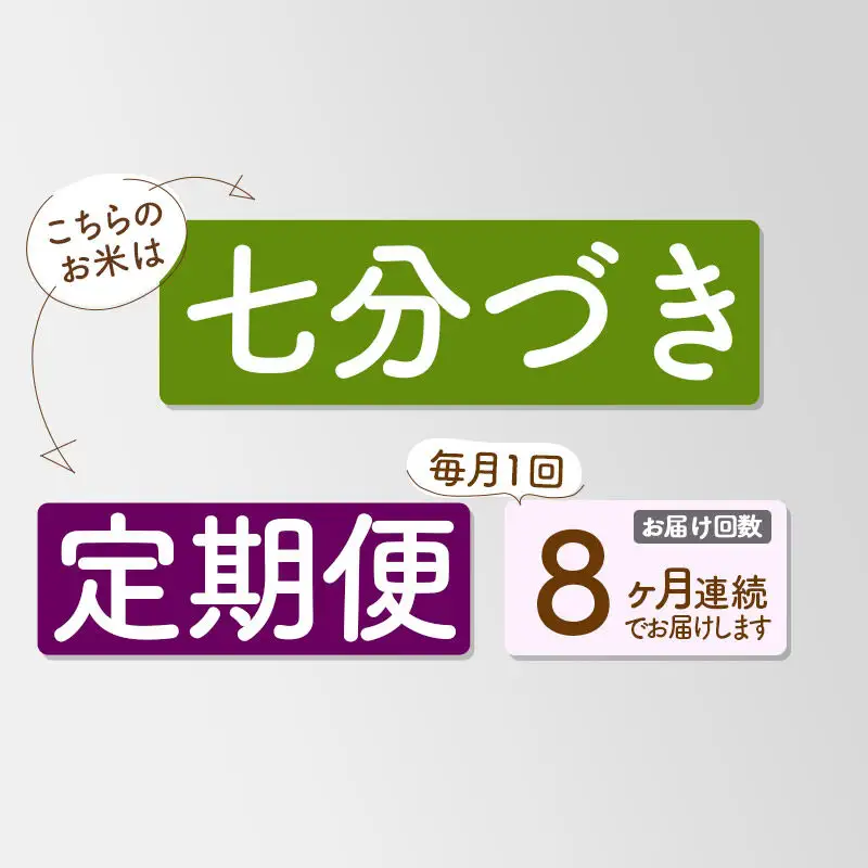 《定期便8ヶ月》【7分搗き】あきたこまち 27kg 秋田県産 令和7年産 こまちライン