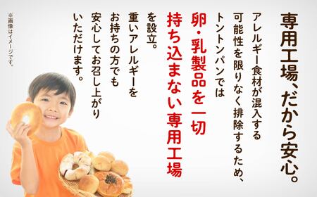 「3ヶ月定期便（毎月）」【卵・乳アレルギー対応】学校給食パンセット（全10種類）