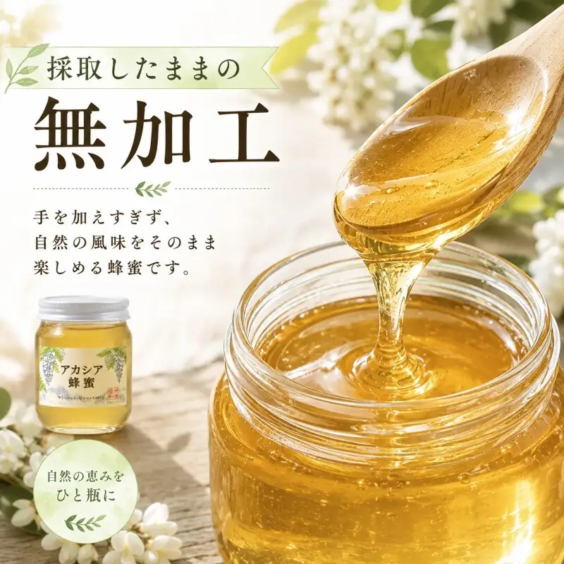 信州駒ヶ根産「アカシア蜂蜜」（600g） 加工食品 