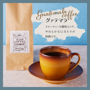【メール便発送】フレスカ特注 グァテマラ（粉200g） コーヒー 粉 珈琲 自家焙煎 セット フレスカ コーヒー 珈琲