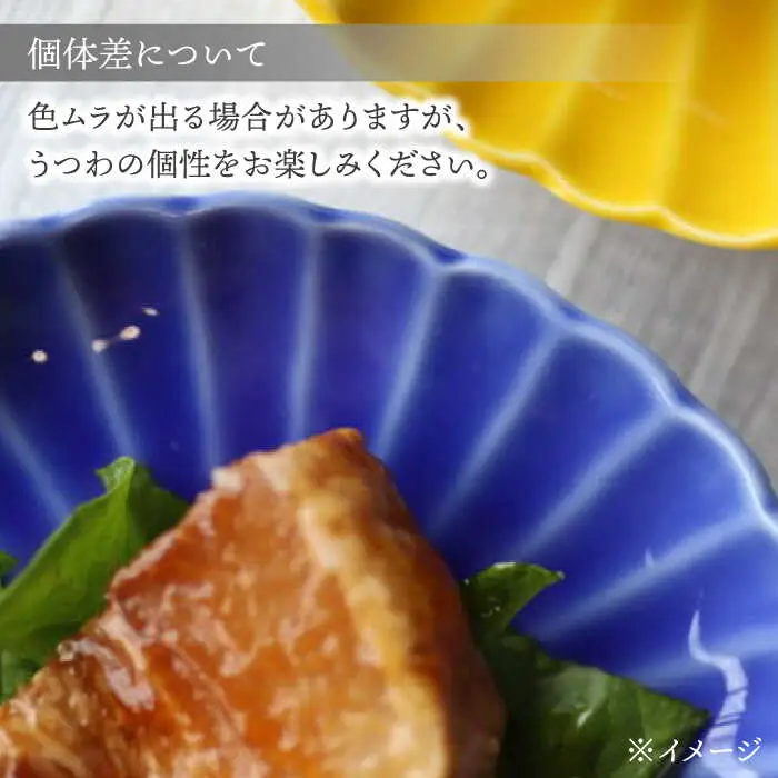 【波佐見焼】四つ菊 小皿 4色セット part2【永泉】[MC83]
