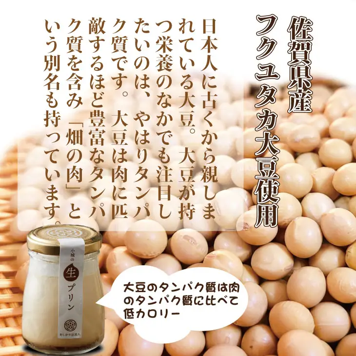 豆乳きな粉プリン！豆乳屋が作ったおいしいプリン！ A090-021