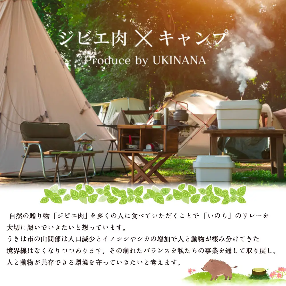 【ジビエ】 肉汁溢れる ジビエ肉 ハンバーグ 180g×4個 ジビエハンバーグ ジビエ ジビエ料理 ジューシー 猪肉 鹿肉 アナグマ肉 おかず 惣菜 お弁当 BBQ バーベキュー キャンプ キャンプ飯 加工食品 お取り寄せ 福岡県 うきは市