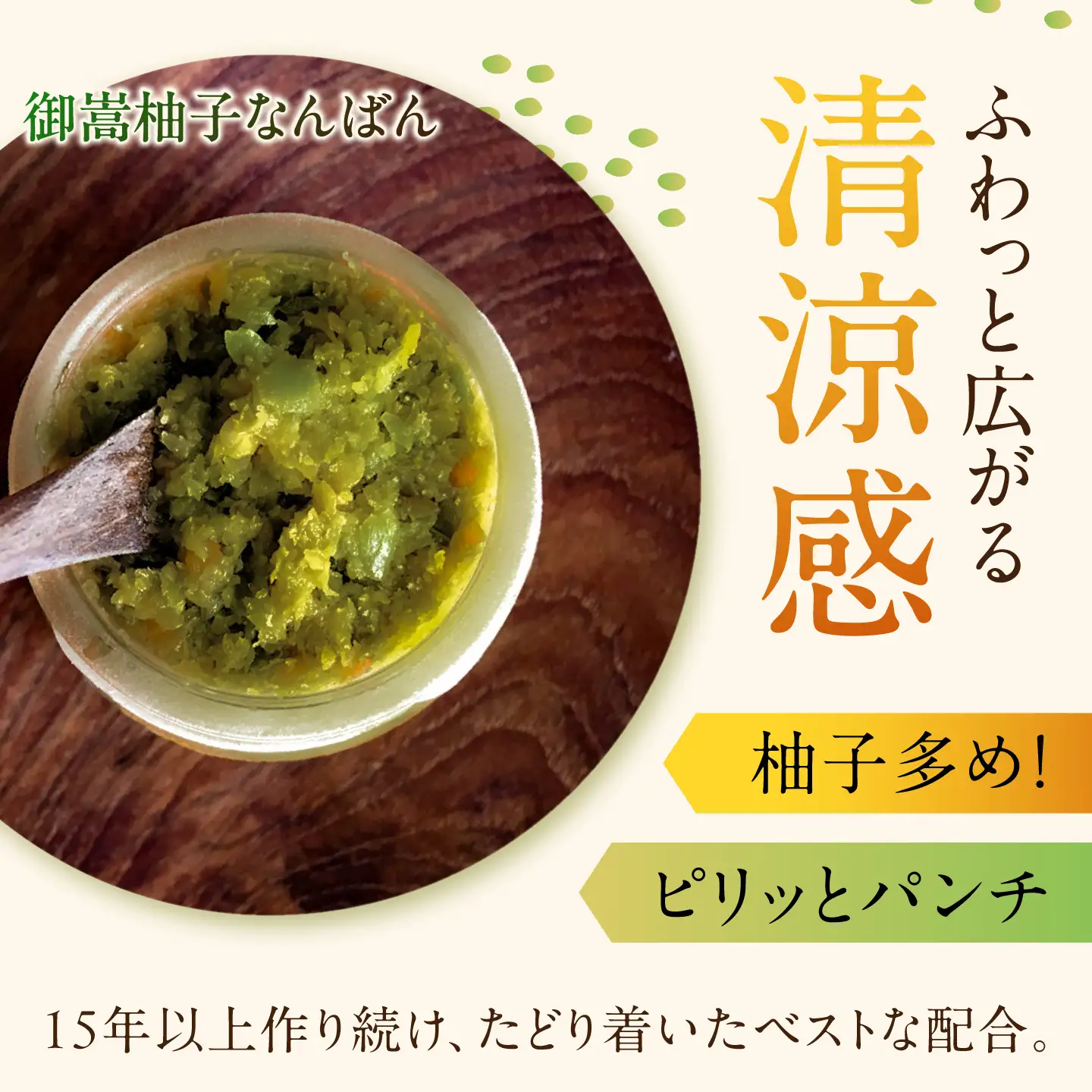 柚子胡椒「御嵩柚子なんばん」・醤油麹「ゆずなんばんじゃない醤」　みたけさいとう創店オリジナル辛味調味料セット[AVAZ002]