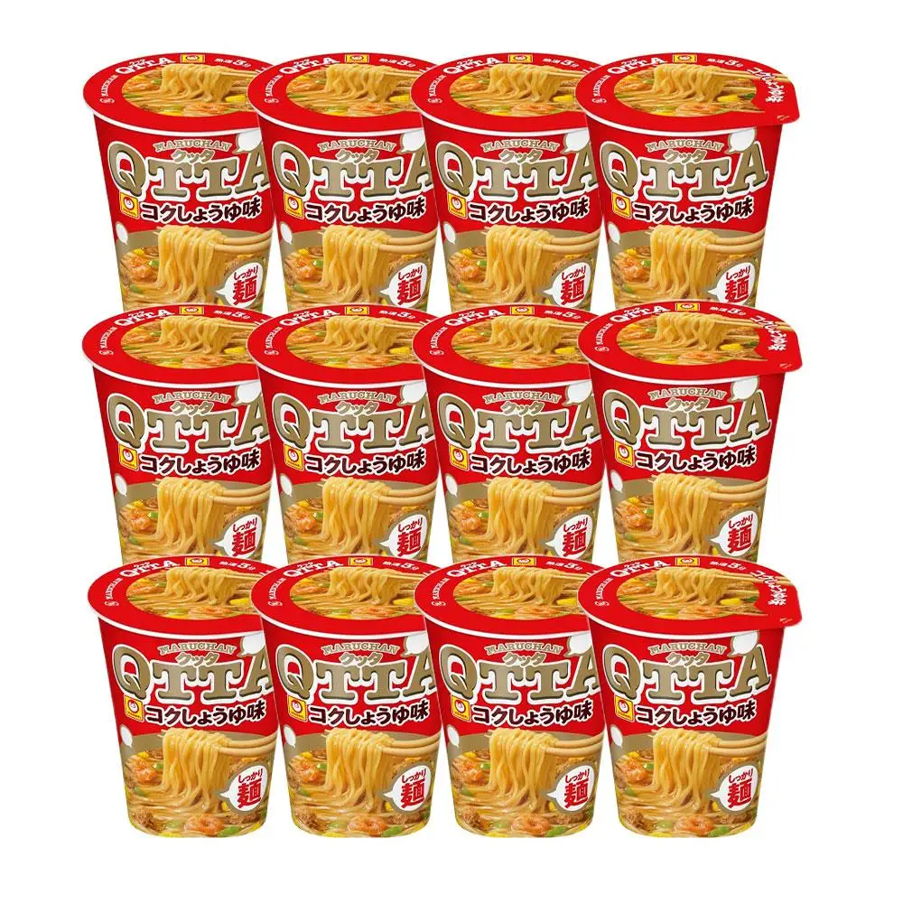 MARUCHAN QTTA　しょうゆ味 ×1ケース（12個入り）