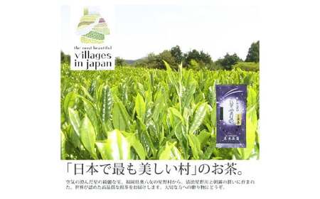 【6ヶ月定期便】【八女茶】奥八女星野村 深蒸し高級煎茶 (深蒸し茶) 100g×1袋