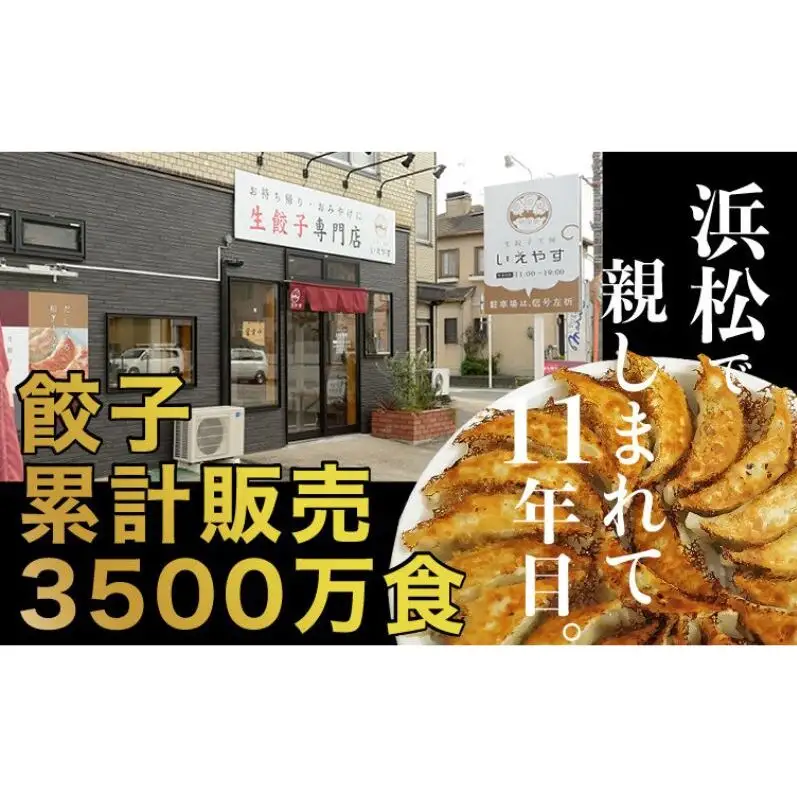 餃子 和風だし 肉餃子 いえやす 2種 48個 食べ比べ 餃子