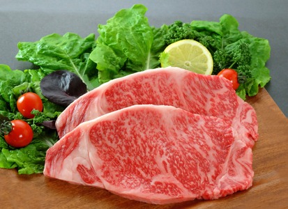 1052-1 鹿児島産 黒毛和牛 A4等級 サーロインステーキ 2枚入 400g KN021-017-01 肉 牛肉 冷凍