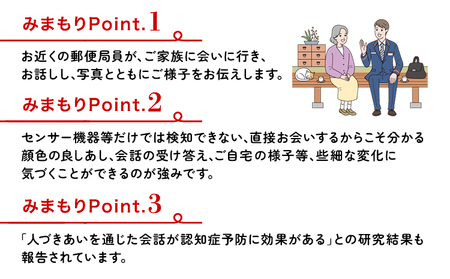 郵便局のみまもりサービス 6ヶ月コース 日本郵便株式会社《30日以内に出荷予定(土日祝除く)》岡山県 浅口市 郵便局 見守り