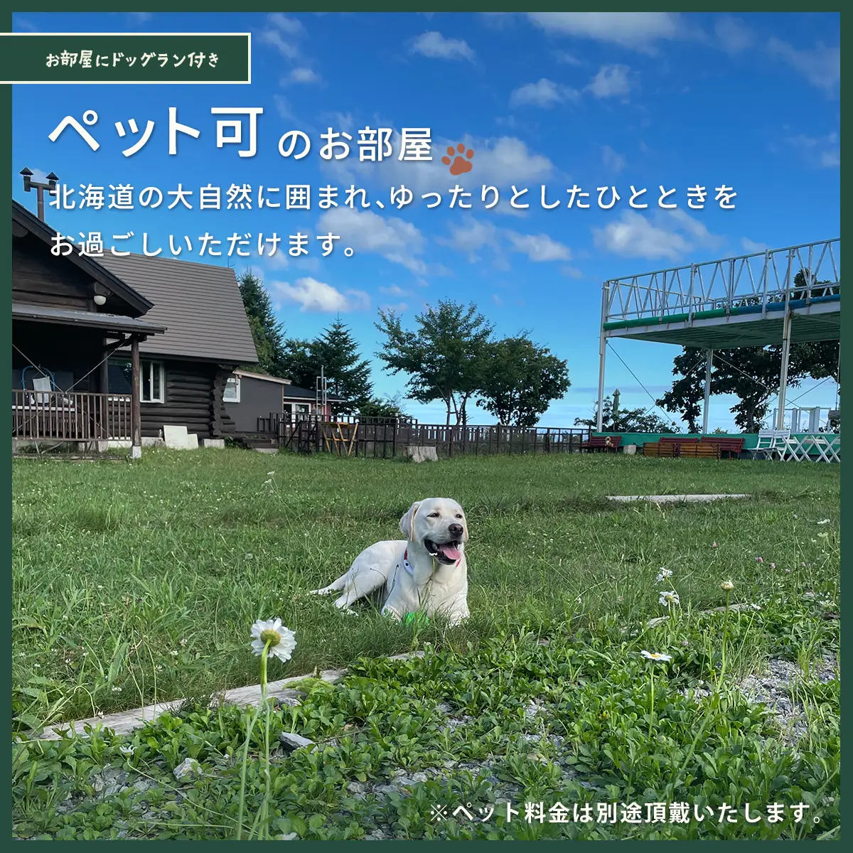 当別風の丘 宿泊チケット（2名様まで） HOKZ001