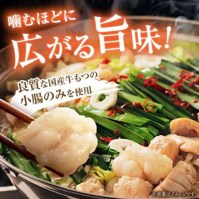 【満腹セット】博多もつ鍋（味噌） / もつ鍋 モツ ホルモン 福岡[AFAU003]