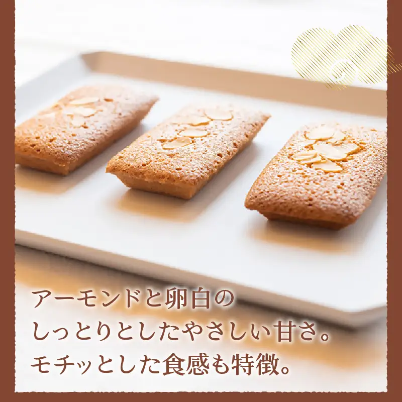 和菓子職人のフィナンシェ(financier)10個 皇室献上菓匠 三省堂 ギフト箱入り焼菓子（VYD）A09-930