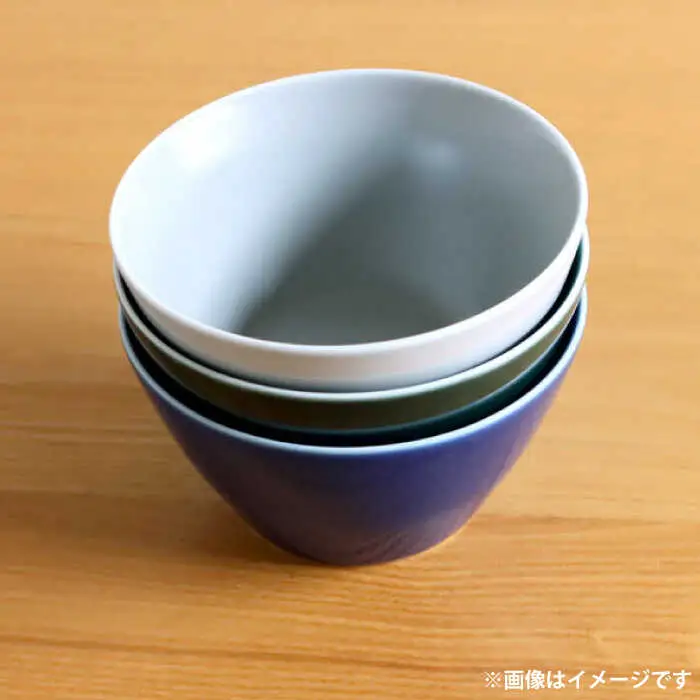 【白山陶器】【ビスタ】深鉢(小) グレイマット 2枚セット【波佐見焼】[TA174]