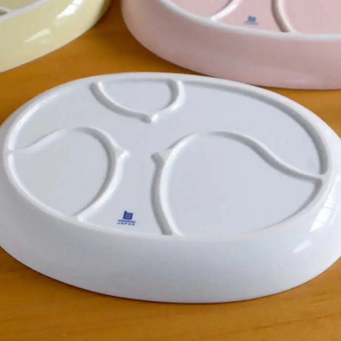 【白山陶器】【PiPi】お子様用食器 ホワイト 5点セット【波佐見焼】[TA196]
