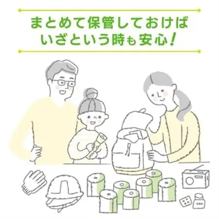 トイレットペーパー グリーンウィンズ (シングル)12ロール×8パック 計96ロール【配送不可地域：離島・沖縄県】【1484078】