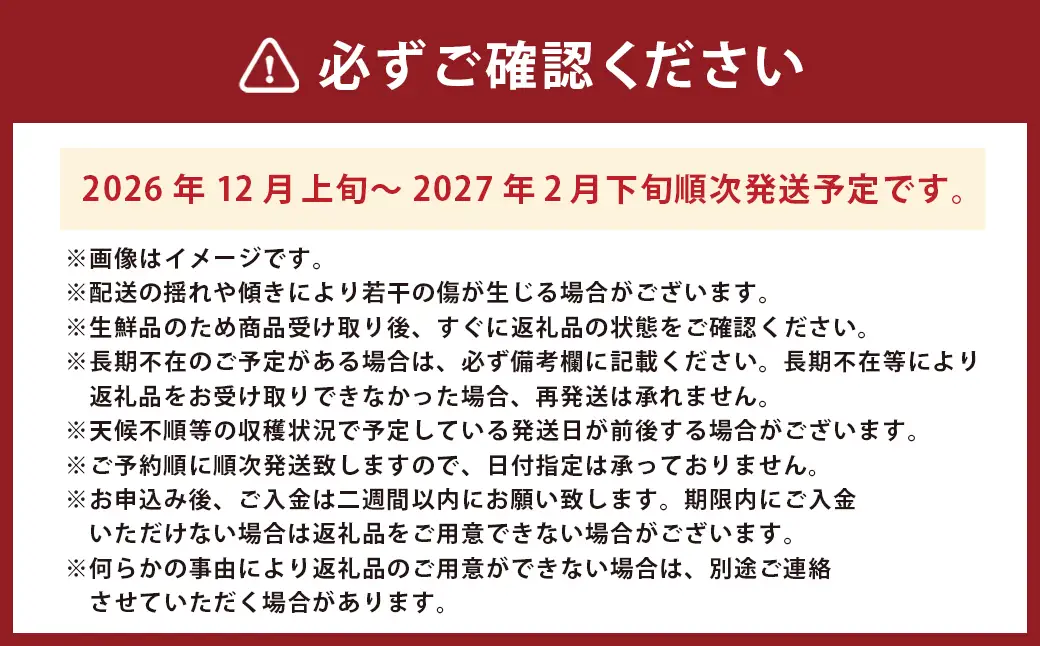 ＜ R8年熊本地震復興支援 ＞デコポン 約2kg 【2026年12月上旬～2027年4月下旬発送予定】