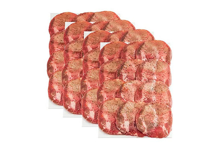 仙台名物 牛タン 約800g（塩コショウ味）＜調味料以外無添加＞ 牛たん スライス 焼き肉 バーベキュー 塩仕込み