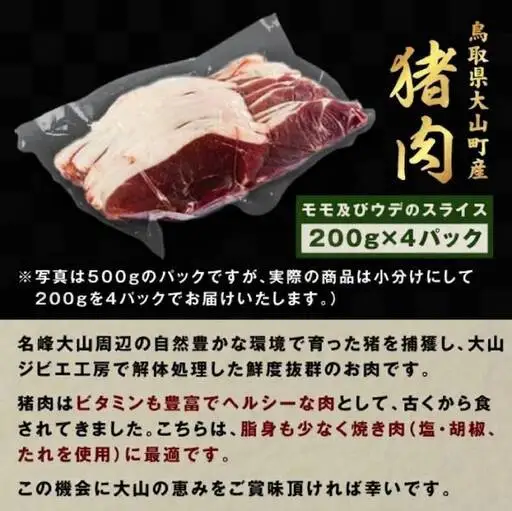 GB-02　猪肉モモ 800g