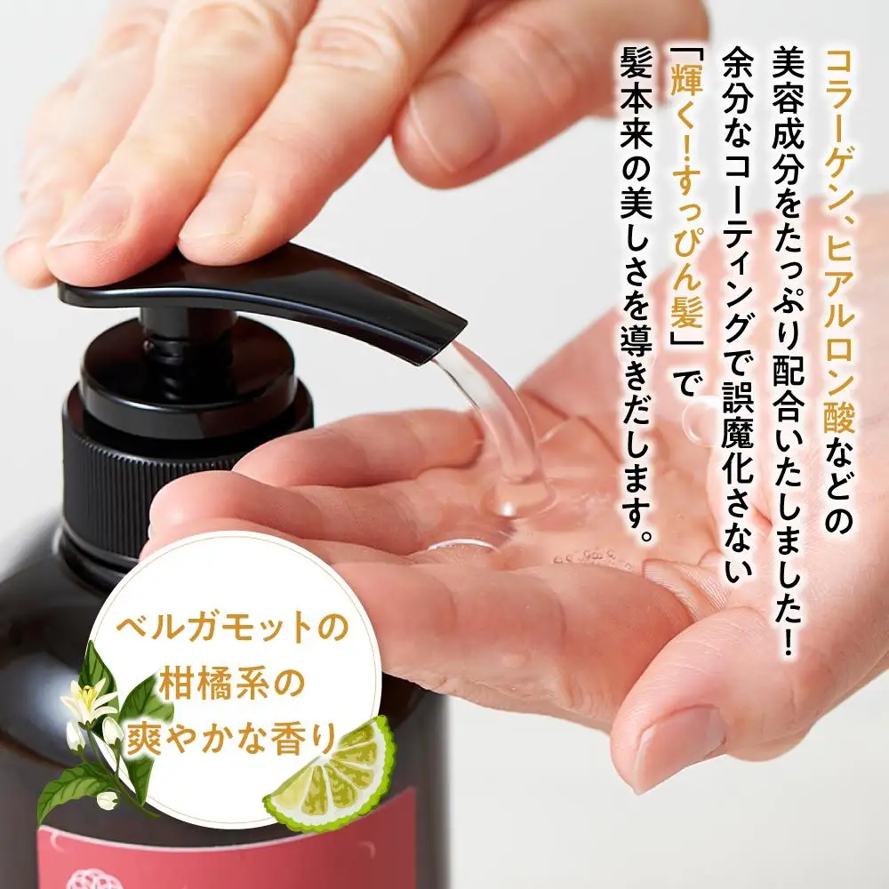 【九頭龍シャンプー】（500ml）「身体の美」「心の美」「行動の美」の3つの美に注目した全身洗えるシャンプー［シャンプー]