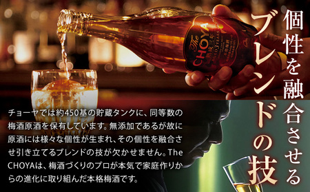 THE CHOYA 熟成三年 CRAFT FRUIT クラフトフルーツ 各 700ml × 2本